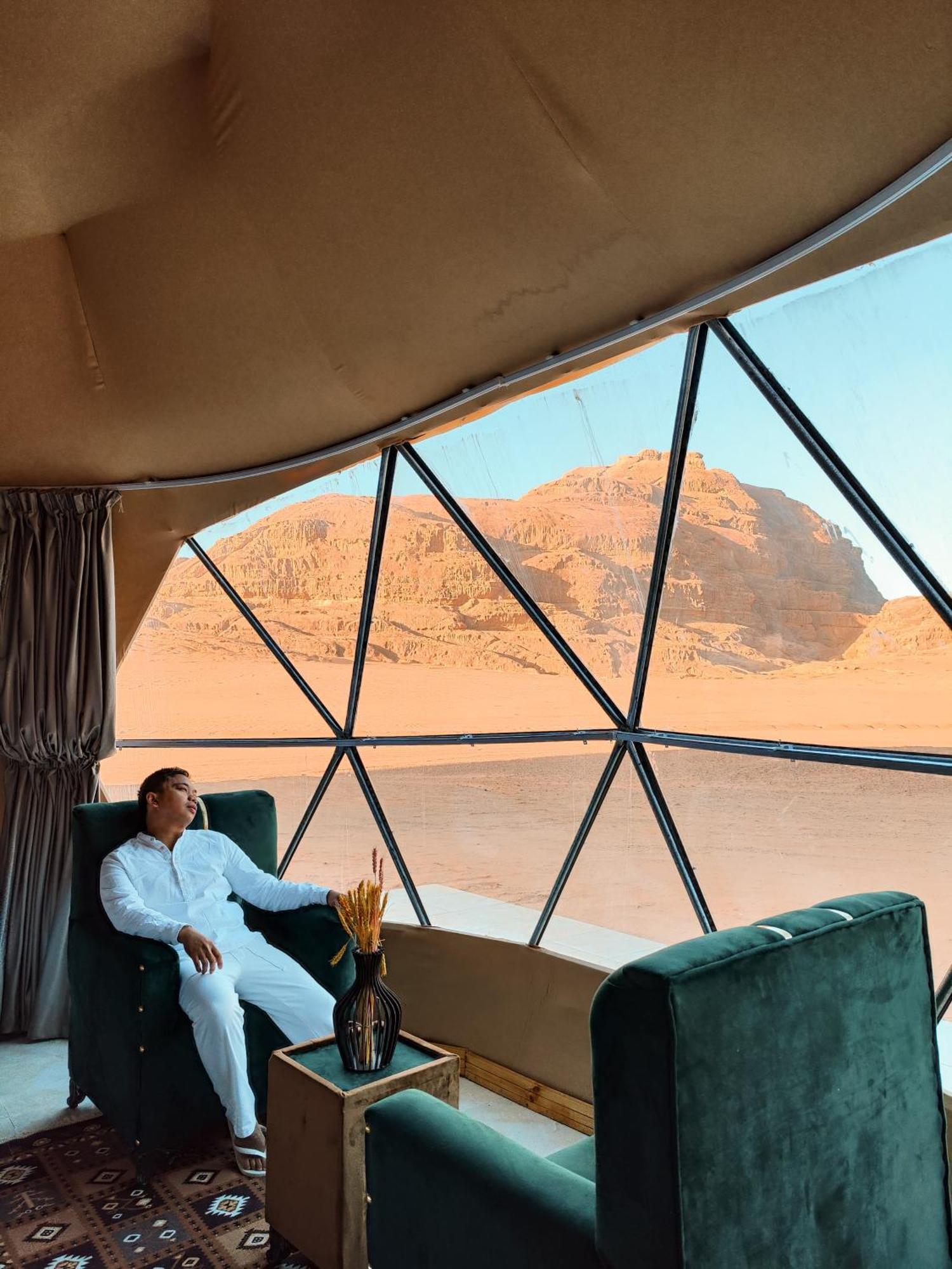 Wadi Rum Relaxation Camp Exterior foto